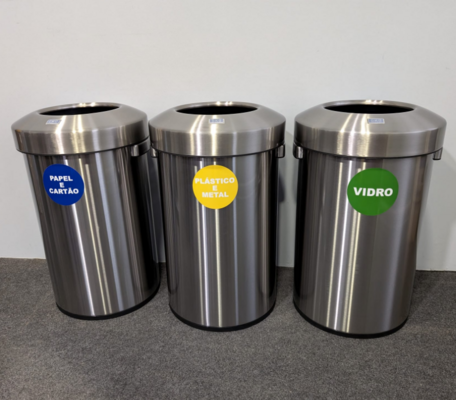 Urban Bin 3X50L Matt s/s